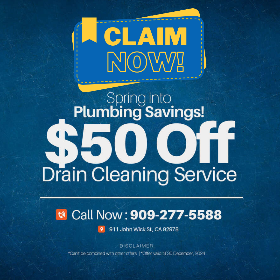 50 off drain
